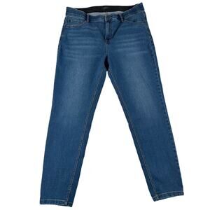 Curve Appeal Women's High-Rise Denim Skinny Jeans - Size 14/32